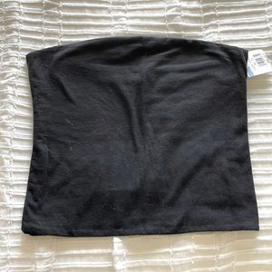 black brandy melville tube top (one size)